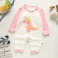 Children's Fashion Combed Cotton Printed Jumpsuit