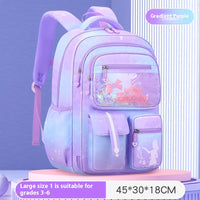 Cute Cartoon Large Capacity Spine Protection Children's Load Reducing Schoolbags