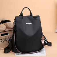 Women's Large Capacity Backpack Oxford Cloth Canvas Backpack