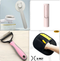 Pet Long-haired Dogknot Comb Double-sided Blade Dog