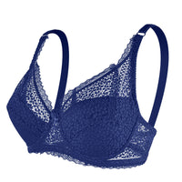 European And American Women's Plus Size Lace Bra