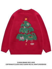 Christmas Design Sense Autumn And Winter Loose Couple Knitwear Sweater