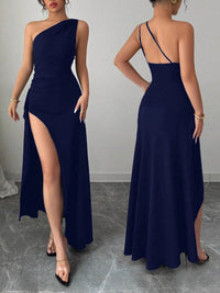 Women's Fashionable Sexy Asymmetrical Tube Dress