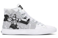 Printed Couple High-top Canvas Shoes