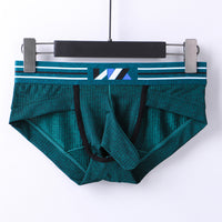 Mid Waist Men's Ice Silk Elephant Trunk Briefs