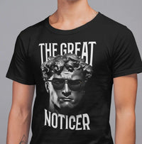 Mens Relaxed-fit Crew-neck Short-sleeve Shirt