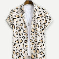 Men's Plus Size 3D Digital Printing Hawaiian Shirt