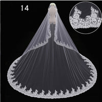 Bridal Wedding Dress Long Tail Luxury Super Fairy Wedding Veil