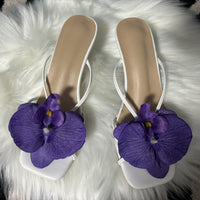 Flower Stylish Beach Slippers For Women