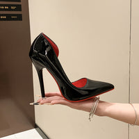 12cm Red-soled Open-toe High Heels