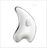 Massage facial micro-current scraping board