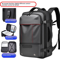 Large Capacity Expansion Multifunctional Men's Compression Backpack