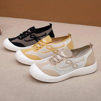 Female Retro Platform Sports Shoes Soft Bottom Comfortable