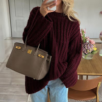 Casual Vacation Wool Coat Women's Clothing