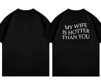 Mens T-shirt With English Letter Print