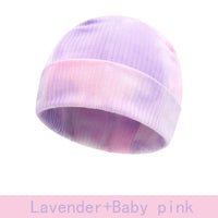 Ins Style European And American New Children's Tie-dye Pullover Hat Pure Cotton