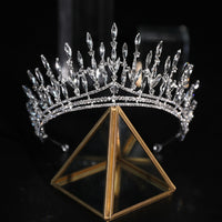 Shooting Wedding Dress With Makeup Headdress Super Beautiful Crown Crown