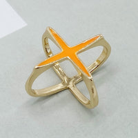 Three-ring Silk Scarf Buckle Scarf Buckle Shawl Buckle Chest Ornament Female