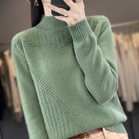 Women's Short All-match Bottoming Casual Knitwear