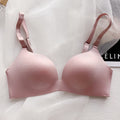 Women's Small Breast Push Up Bra Without Steel Ring