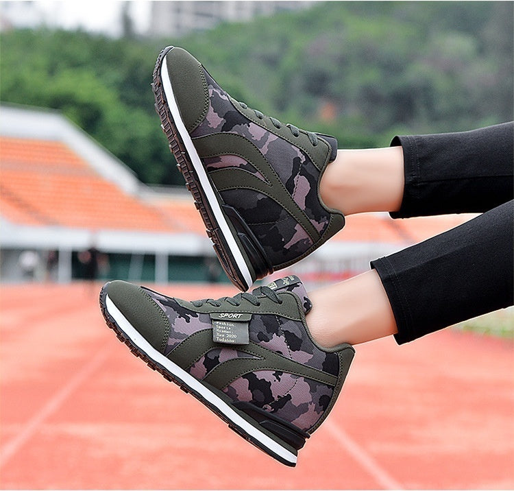 Camouflage Height Increasing Insole Sports Leisure Tourist Shoes