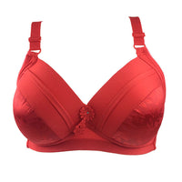Large Size Underwear Women's Thin Bra Middle-aged And Elderly