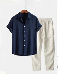 Men's Fashion Shirt Slim Fit Suit