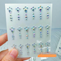 Comes With Sticky Pearl Stick-on Crystals Transparent Photo Shoot