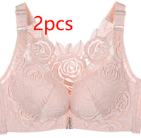 Spring And Summer New Rose Thin Bra