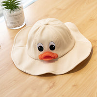 Thin Section Spring Big Brim Baby Fisherman Hat Boy Cute Super Cute Children's Pot Hat