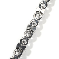 Exaggerated 15mm Zircon Infinity Eyes 8-Shape Cuban Necklace