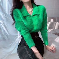 Fashion Temperament Western Style All-match Chic Women's Sweater