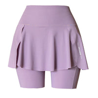 False-two-piece Skirted Leggings Pocket Three-point Shark Pants Yoga Pants
