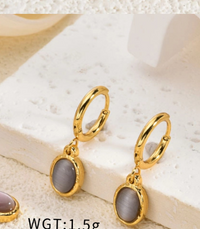 Fashionable Bow-Knot Womens Earrings Light Luxury With A High-End Feel