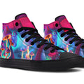 Printed Couple High-top Canvas Shoes