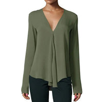 Loose Casual Solid Color Sleeveless Women's Temperament Wild Shirt