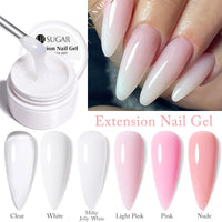 New Boxed Crystal Extended Glue Paper Cups Extended Nail 15ml Large Capacity