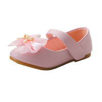 Bowknot Casual PU Leather Bridal Bouquet Children's Shoes