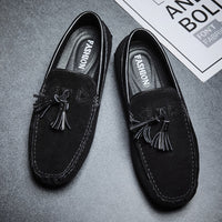Pigskin All-match Men's Tods Casual Shoes Street Hipster High