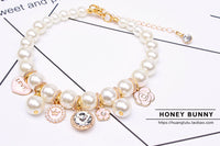 Pet Accessories Dog Chain Teddy Lace Bow Cat Bell