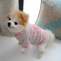Fleece Sweater Fabric Soft And Comfortable Dog Autumn And Winter Warm Clothes
