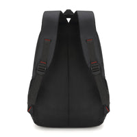 Men's Simple Solid Color Oxford Cloth Waterproof Backpack