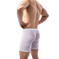 Men's Fashion Leggings Solid Color Transparent Underwear
