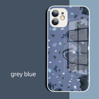 Mobile Phone Case Watercolor Glass Ink Painting