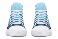 Printed Couple High-top Canvas Shoes