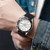 Mens Luminous Calendar Quartz Watch