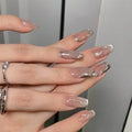 Handmade Manicure Wear Cat's Eye Gradient