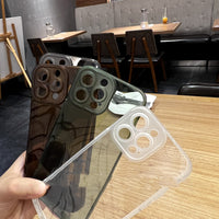 Black And Transparent Fine Pupil Pupil Mobile Phone Case
