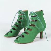 Women's Lace-up Latin Modern Jazz Dance Dance Shoe
