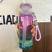 Portable High Temperature Resistant Food Grade Plastic Water Bottle